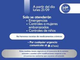 Nuevas medidas de atención al público en el Hospital Municipal