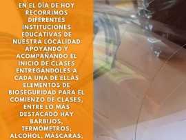 Apoyo del Municipio a las Instituciones Educativas