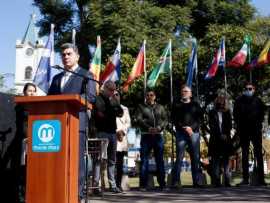 Acto en la Plaza