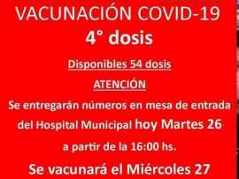 CUARTA DOSIS PARA COVID-19