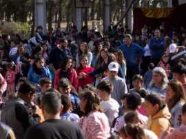 Multitudinario festejo del Día de las Infancias