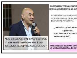 CONFERENCIA SOBRE EDUCACIÓN EMOCIONAL