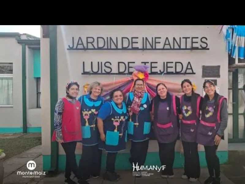 El Huelli celebró con el Jardín Luis de Tejeda