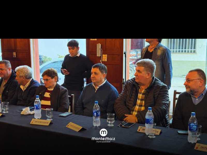 Monte Maíz participó de una reunión regional