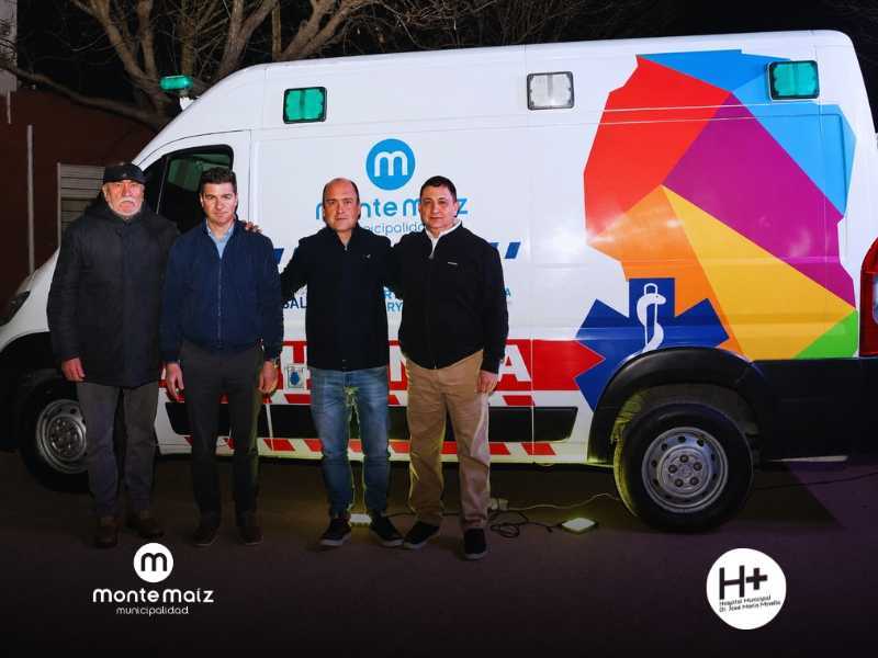 Nueva ambulancia para el Hospital Municipal