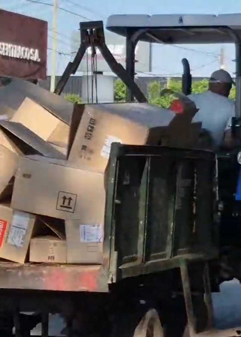 Esquema de recolección de cartón