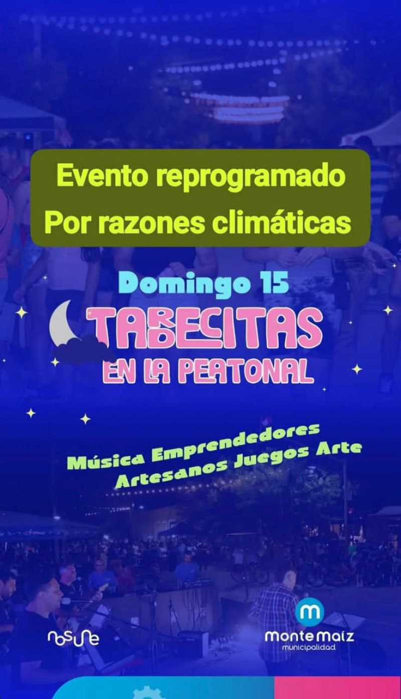 Suspensión de evento por razones climáticas