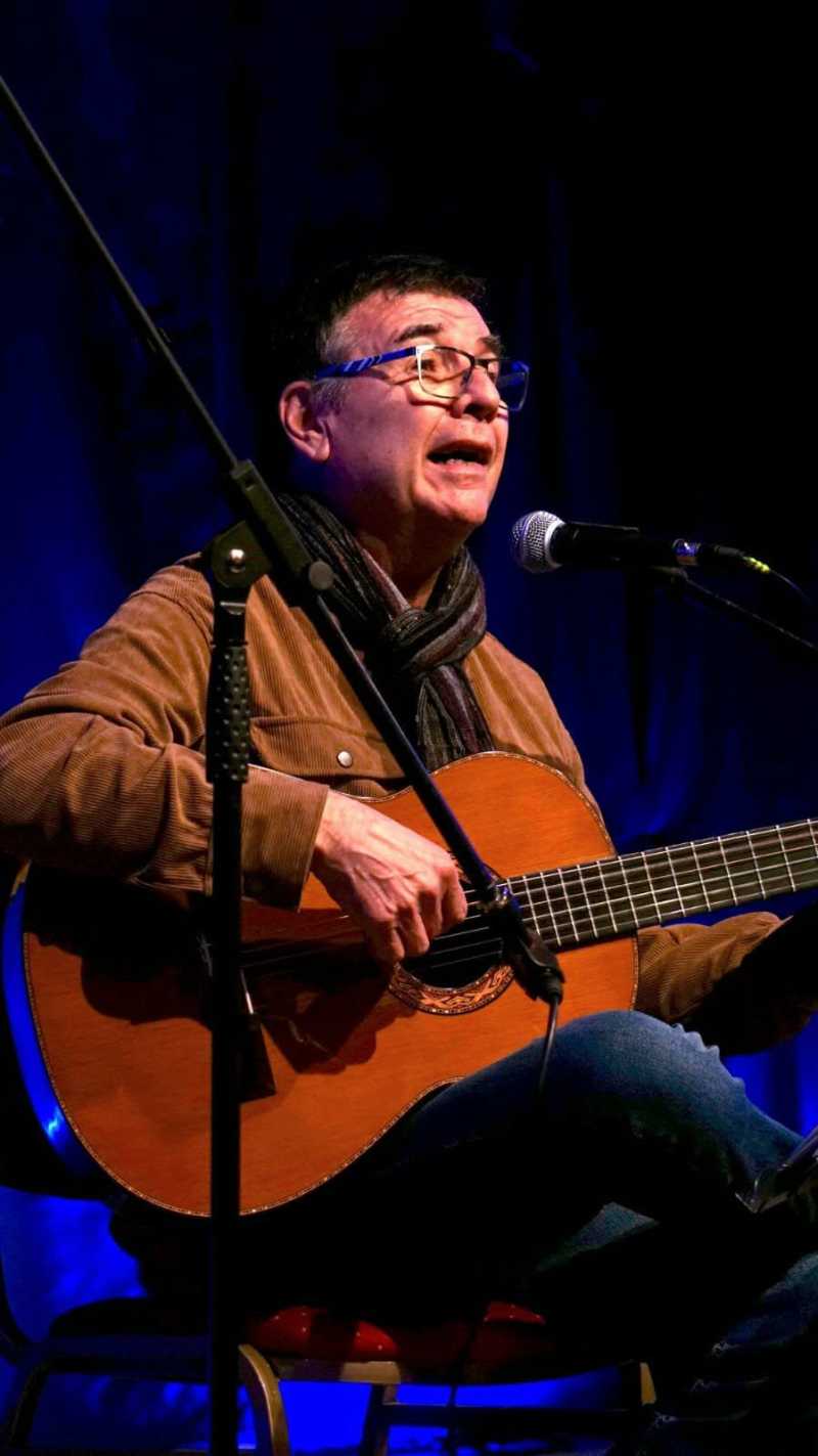 Mario Díaz dio un concierto en la Casa de la Cultura